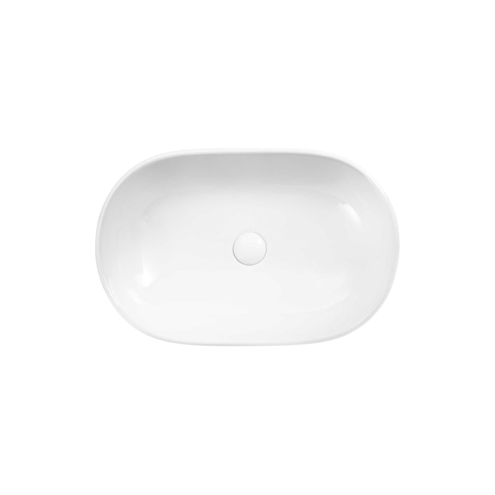 SEIMA ARKO 018 ABOVE COUNTER BASIN GLOSS WHITE 585MM