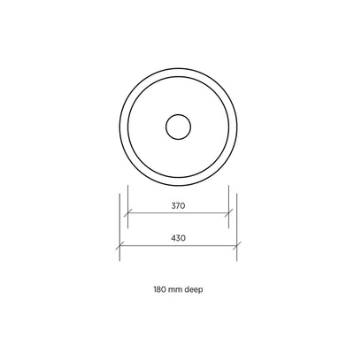 SEIMA ACERO 003 SINGLE BOWL KITCHEN SINK STAINLESS STEEL 430MM
