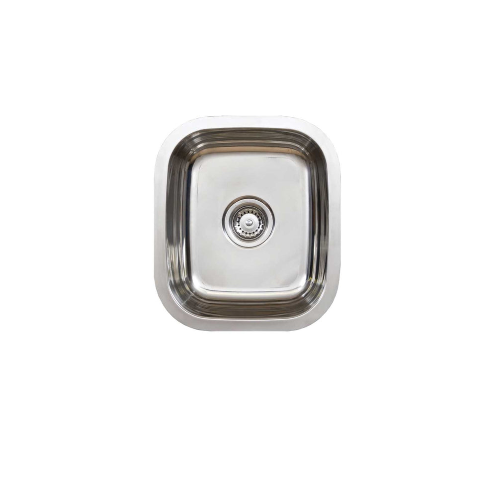 SEIMA ACERO 203 SINGLE BOWL KITCHEN SINK STAINLESS STEEL 395MM
