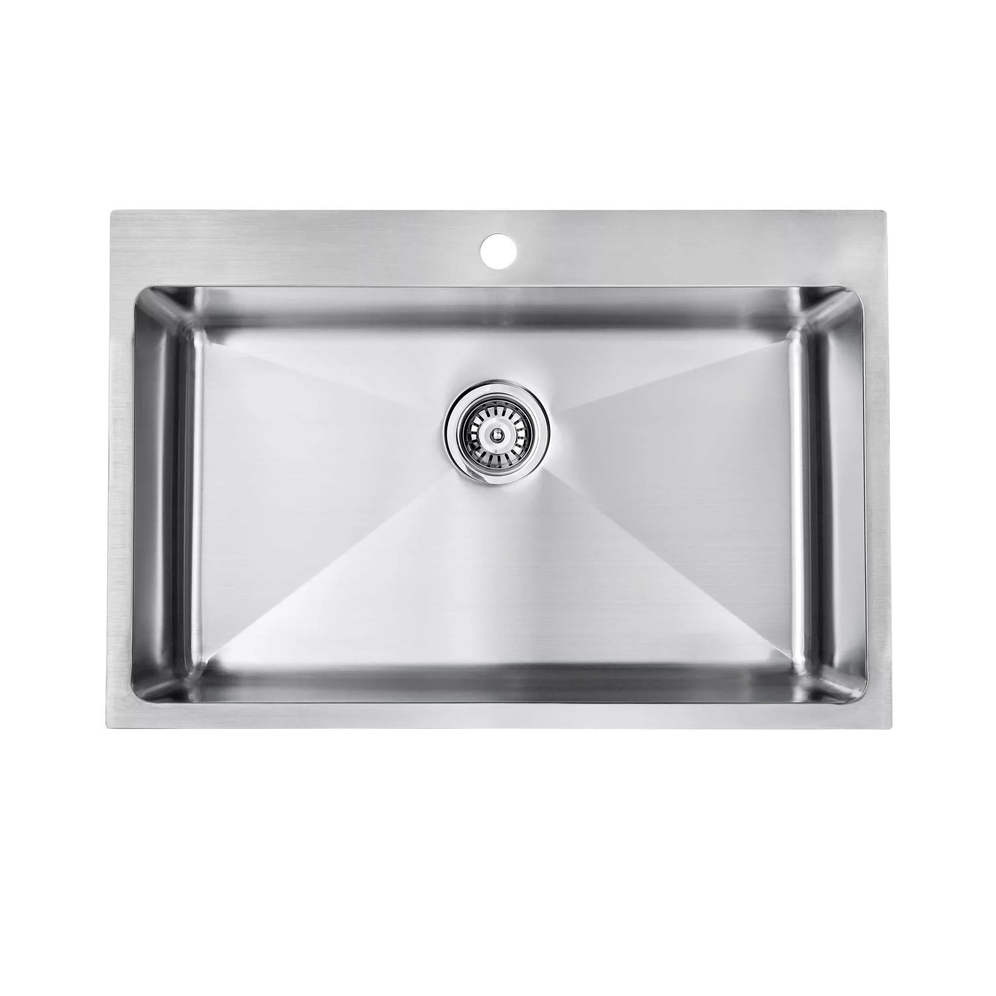 SEIMA KUBIC DEEP 750 SINGLE BOWL KITCHEN AND LAUNDRY SINK STAINLESS STEEL 750MM