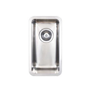 SEIMA KUBIC 201 SINGLE BOWL KITCHEN SINK STAINLESS STEEL 244MM