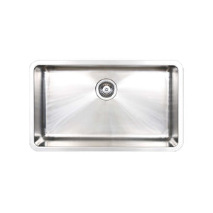 SEIMA KUBIC 700 SINGLE BOWL KITCHEN AND LAUNDRY SINK STAINLESS STEEL 744MM
