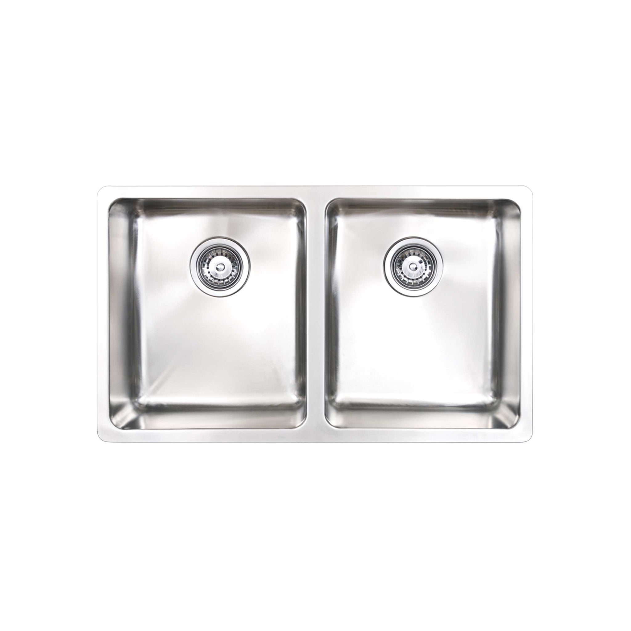 SEIMA KUBIC 768 DOUBLE BOWL KITCHEN SINK STAINLESS STEEL 760MM