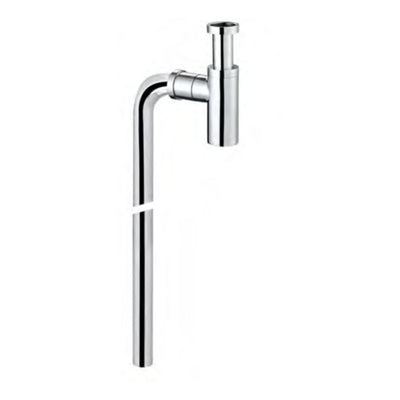 SEIMA FLOOR EXIT PIPE FOR BOTTLE TRAP CHROME
