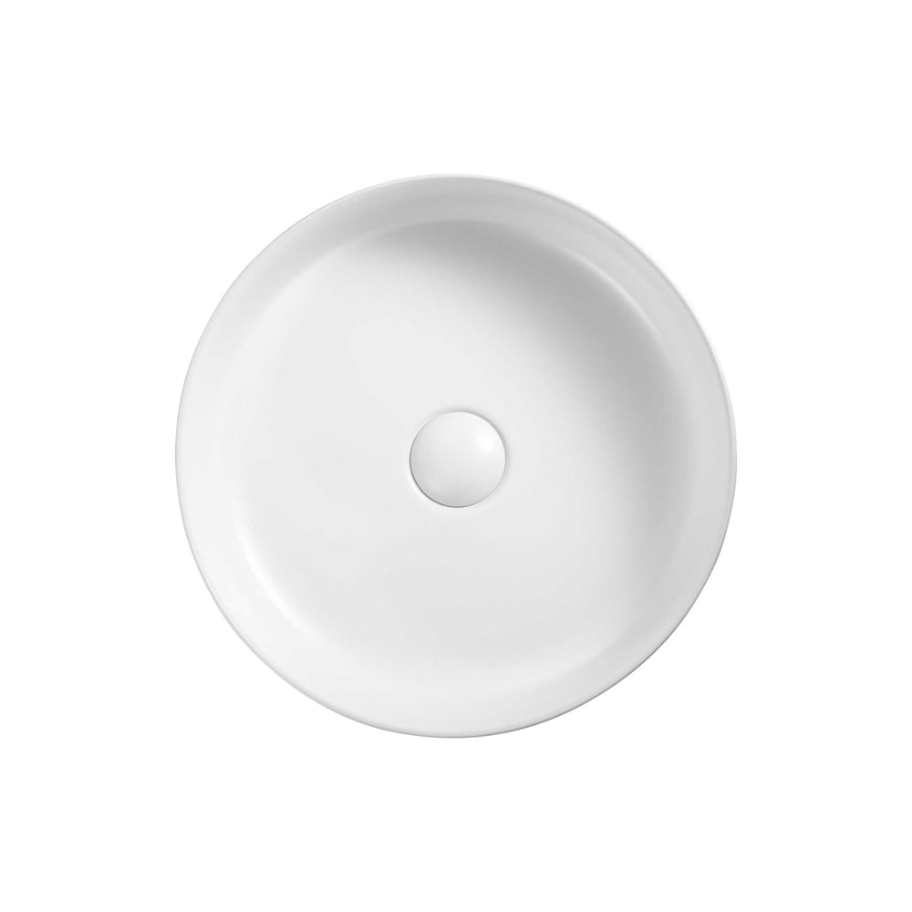 SEIMA AURORA 385 ABOVE COUNTER BASIN GLOSS WHITE 385MM