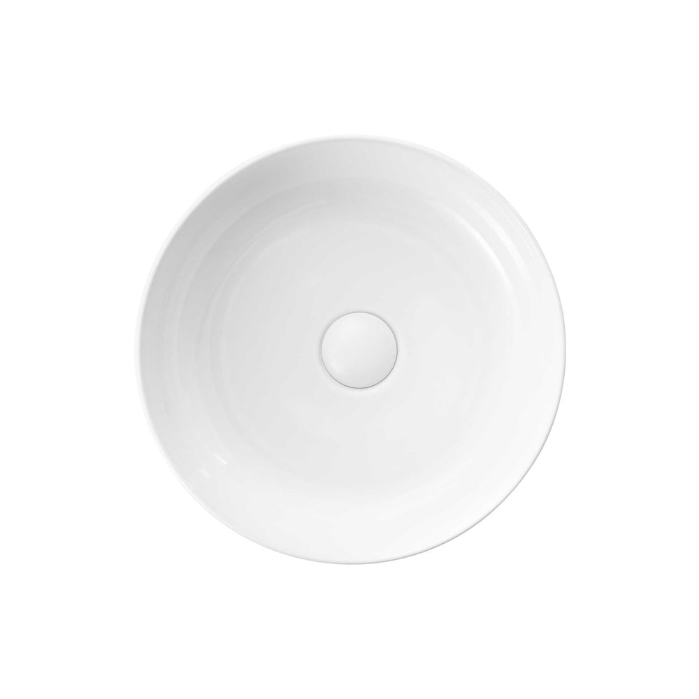 SEIMA AURORA 380 ABOVE COUNTER BASIN GLOSS WHITE 380MM