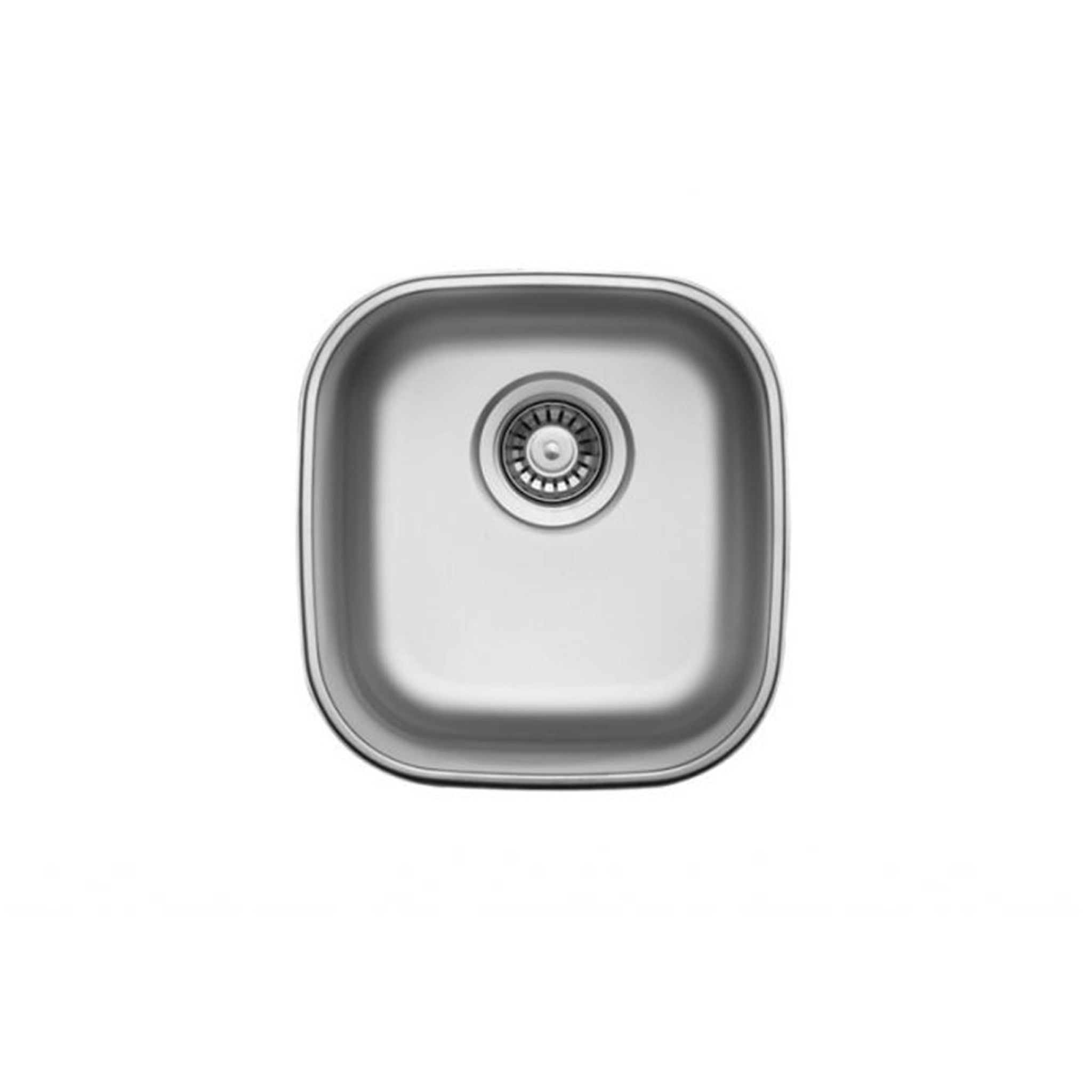 SEIMA ACERO 345 SINGLE BOWL UNDERMOUNT KITCHEN SINK STAINLESS STEEL 378MM