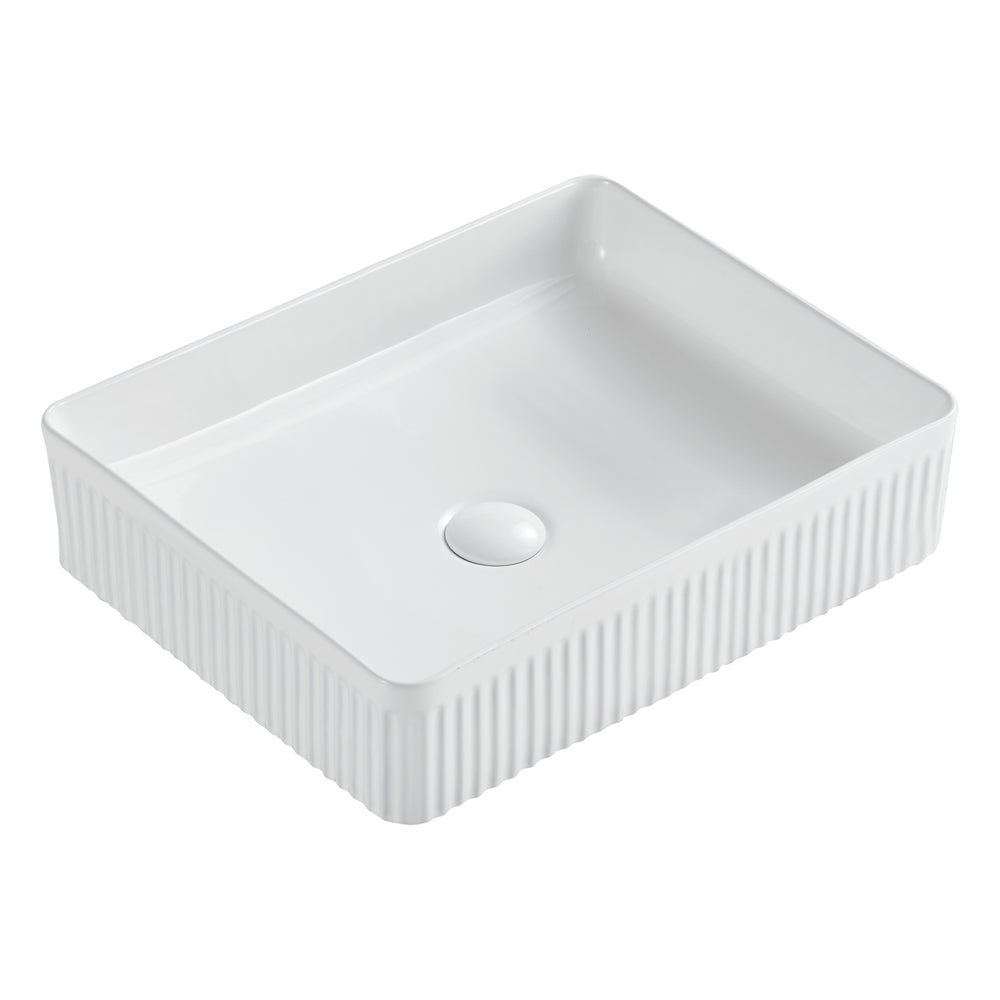 SEIMA CLEO 501 ABOVE COUNTER BASIN SILK MATTE WHITE 500MM