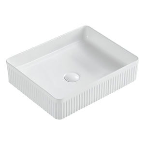 SEIMA CLEO 501 ABOVE COUNTER BASIN SILK MATTE WHITE 500MM