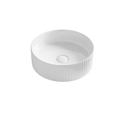 SEIMA CLEO 360 ABOVE COUNTER BASIN GLOSS WHITE 360MM