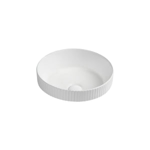 SEIMA CLEO 380 SEMI-INSET BASIN SILK MATTE WHITE 380MM