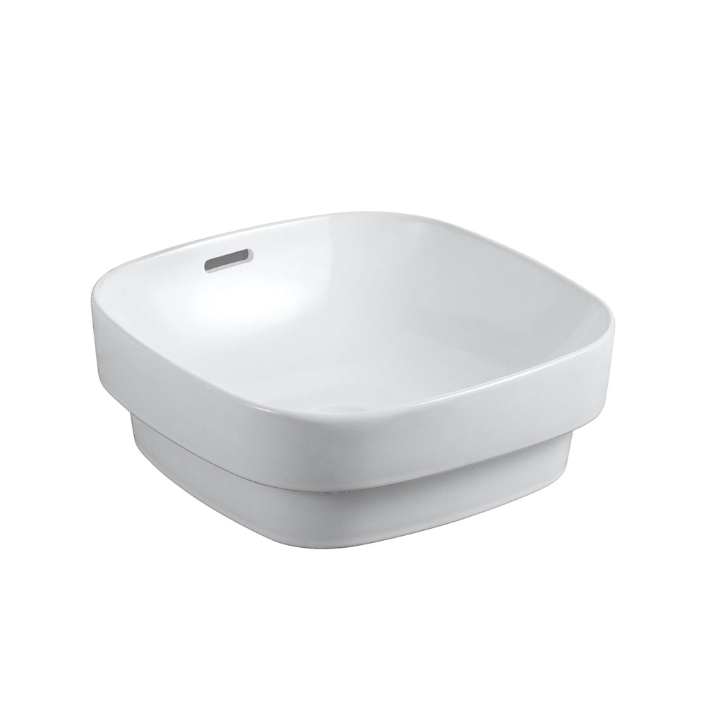 SEIMA OBELLO 373 SEMI-INSET BASIN MATTE WHITE 370MM