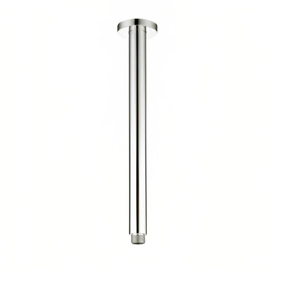 INSPIRE PAVIA CEILING SHOWER ARM ROUND 300MM BRUSHED NICKEL