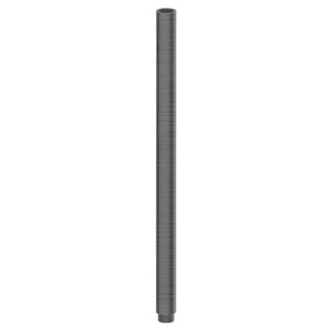 GARETH ASHTON BRASS ROUND DROPPER 400MM GUN METAL