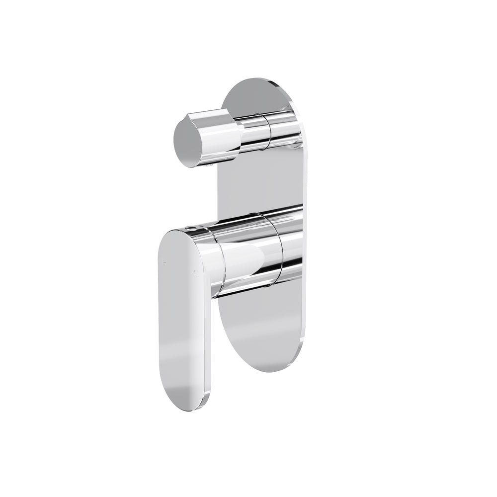 LINSOL CAPO 1-PLATE WALL MIXER WITH DIVERTER 170MM CHROME
