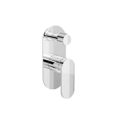LINSOL CAPO 1-PLATE WALL MIXER WITH DIVERTER 170MM CHROME
