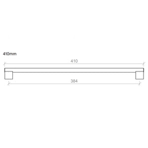 TIMBERLINE LORD HANDLE BLACK (AVAILABLE IN 120MM, 215MM, 310MM AND 410MM)