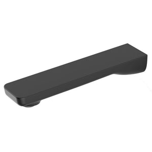 AQUAPERLA  IVANO WALL BATH SPOUT 180MM MATTE BLACK