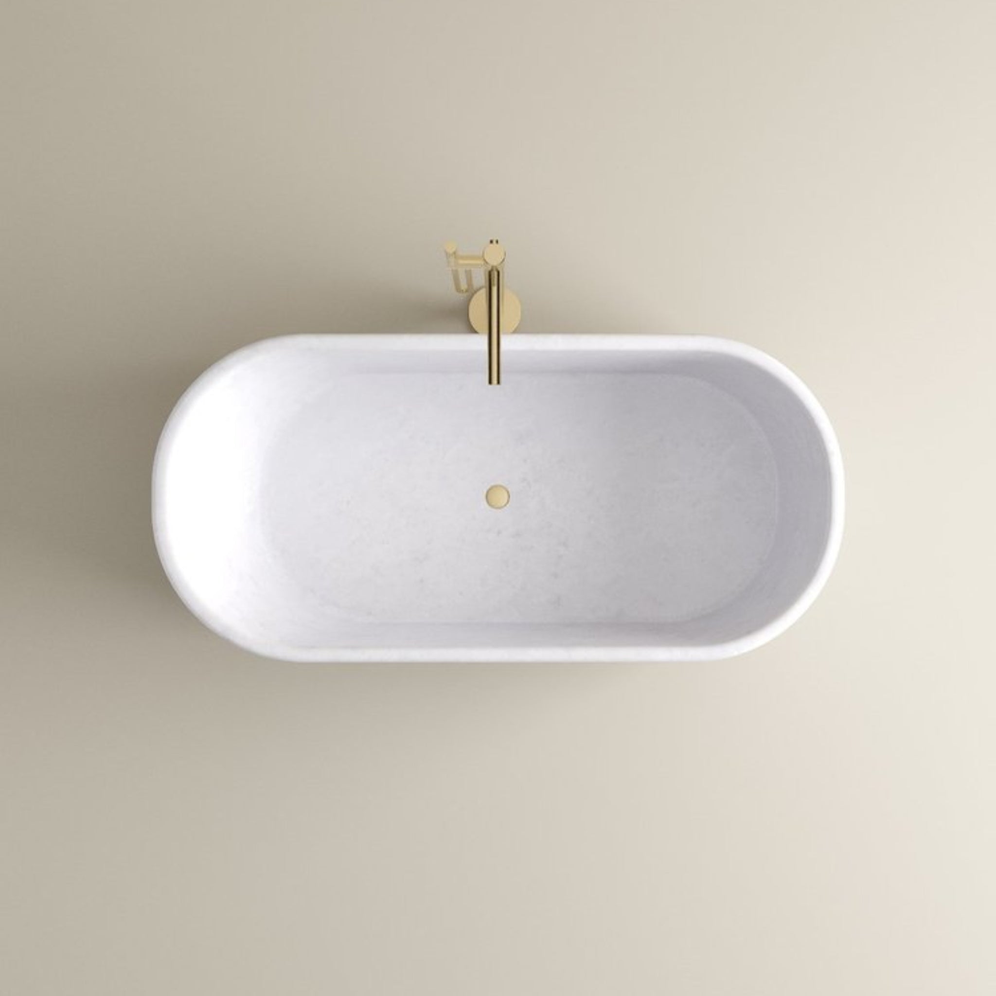 CARVUS RATNA MARBLE FREESTANDING BATHTUB VIETNAM WHITE (ALL SIZES)