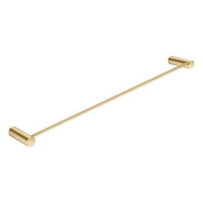 NORICO SINGLE TOWEL RAIL BRUSHED BRASS 600MM