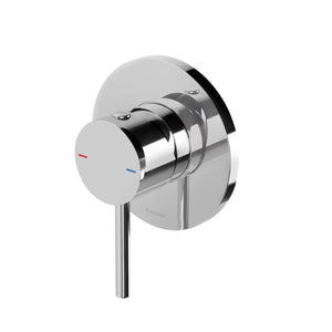PHOENIX PINA SHOWER AND WALL MIXER WITH TRIM KIT AND BODY 90MM CHROME