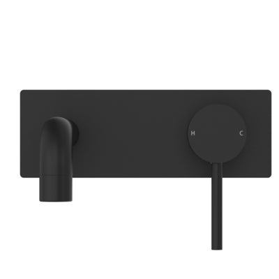 NERO DOLCE WALL BASIN / BATH MIXER 200MM MATTE BLACK