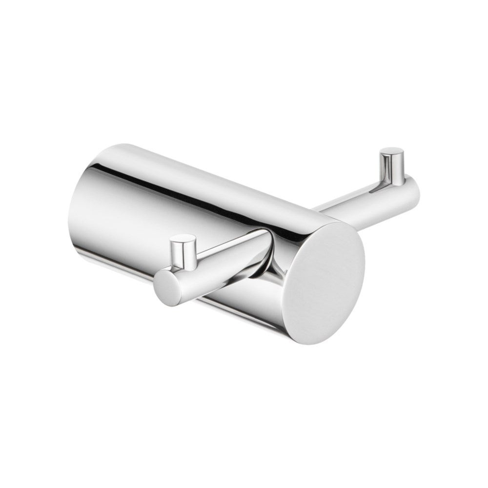 AQUAPERLA DOUBLE ROBE HOOK CHROME