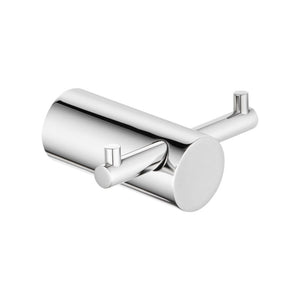 AQUAPERLA DOUBLE ROBE HOOK CHROME