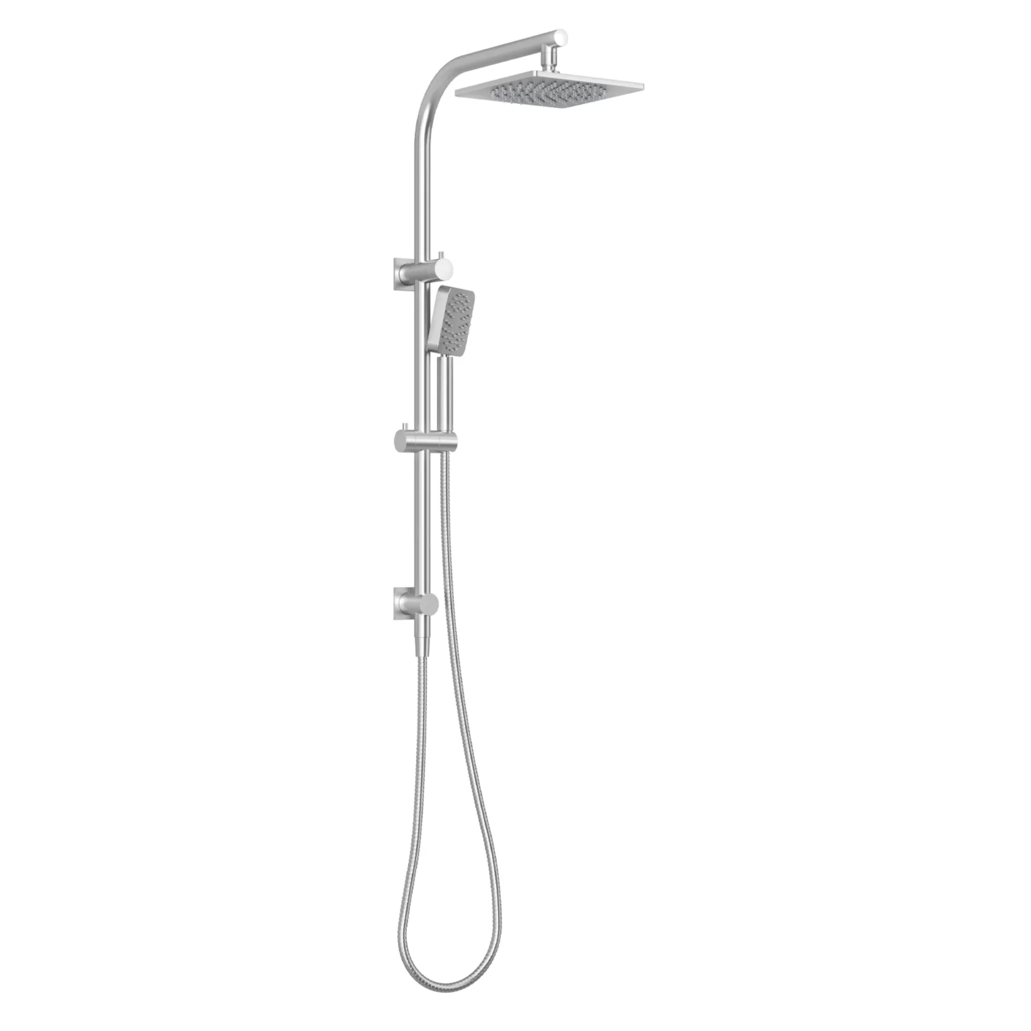 PHOENIX ENVIRO316 LEAD FREE TWIN SHOWER STAINLESS STEEL