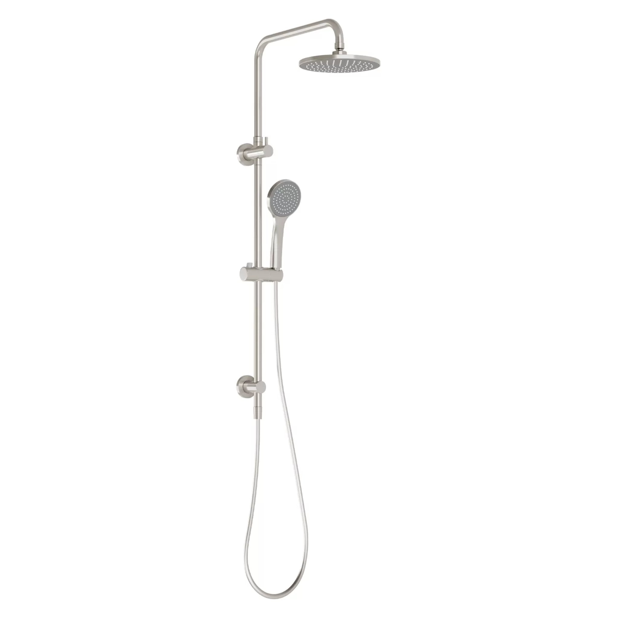 PHOENIX PINA TWIN SHOWER BRUSHED NICKEL
