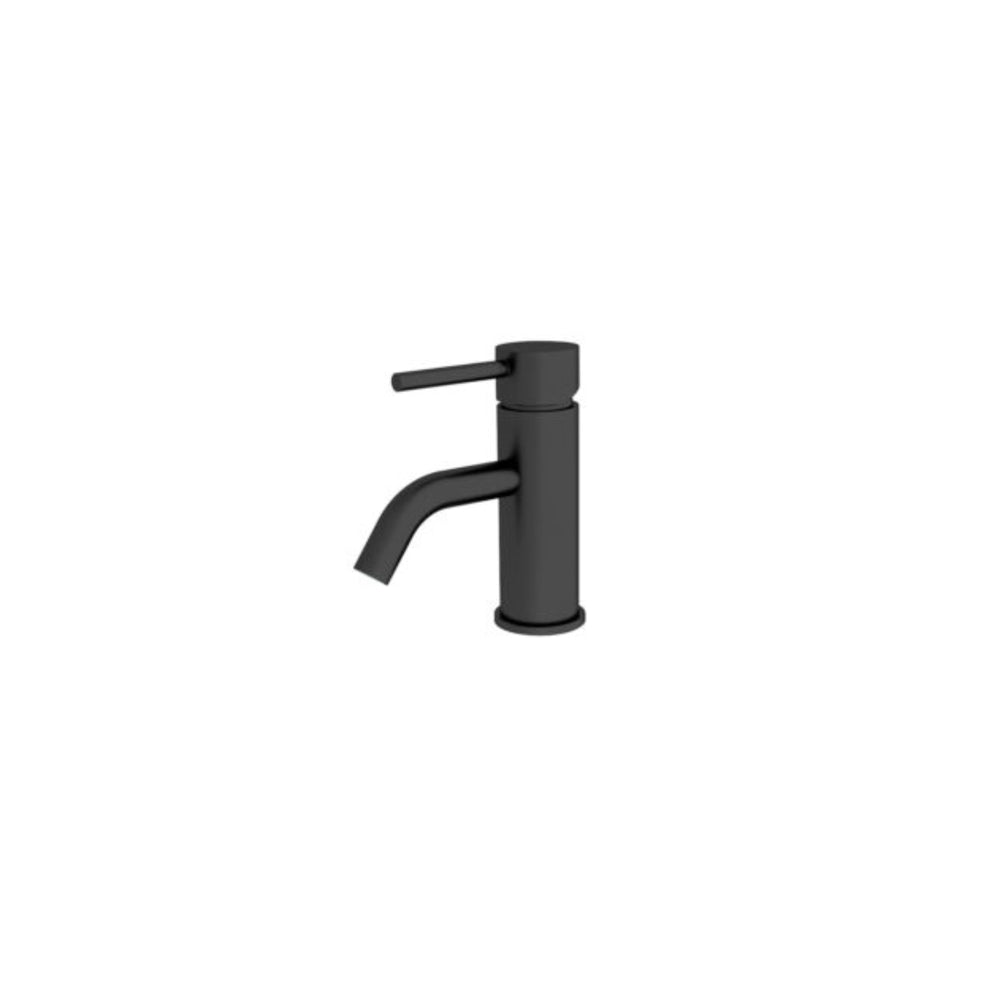 NERO DOLCE LEAD FREE BASIN MIXER STYLISH SPOUT 156MM MATTE BLACK