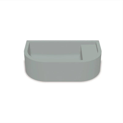 NOOD CO LOOP 01 ABOVE COUNTER / WALL HUNG BASIN ROWBOAT 440MM