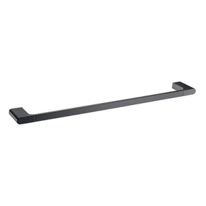AQUAPERLA AU SINGLE TOWEL RAIL GUN METAL 800MM