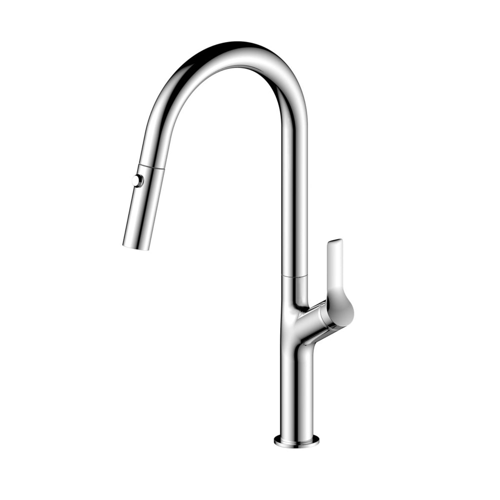 LINSOL TISH S2 PULL OUT SINK MIXER 449MM CHROME