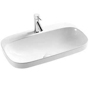 SEIMA LIMNI 725 INSET BASIN GLOSS WHITE 725MM