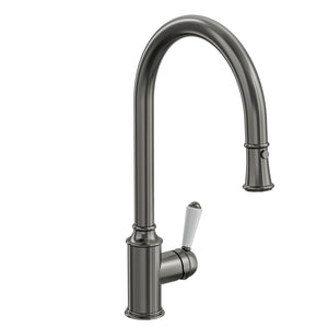 LINSOL TOMMY S2 PULL OUT SINK MIXER 439MM GUN METAL