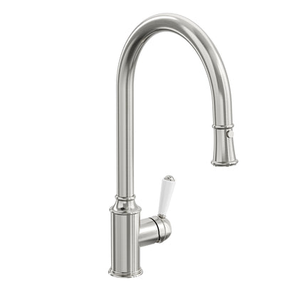 LINSOL TOMMY S2 PULL OUT SINK MIXER 439MM BRUSHED NICKEL
