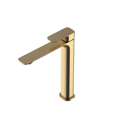 OSKAR TALL BASIN MIXER 281MM BRUSHED GOLD