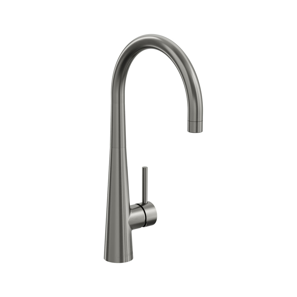 LINSOL KASHI SINK MIXER 410MM GUN METAL