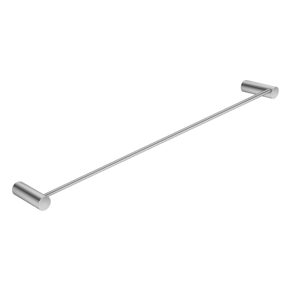 AQUAPERLA  SINGLE TOWEL RAIL BRUSHED NICKEL 600MM