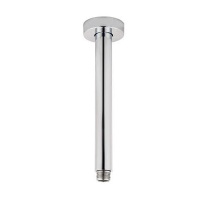 AQUAPERLA ROUND CEILING SHOWER ARM 200MM CHROME