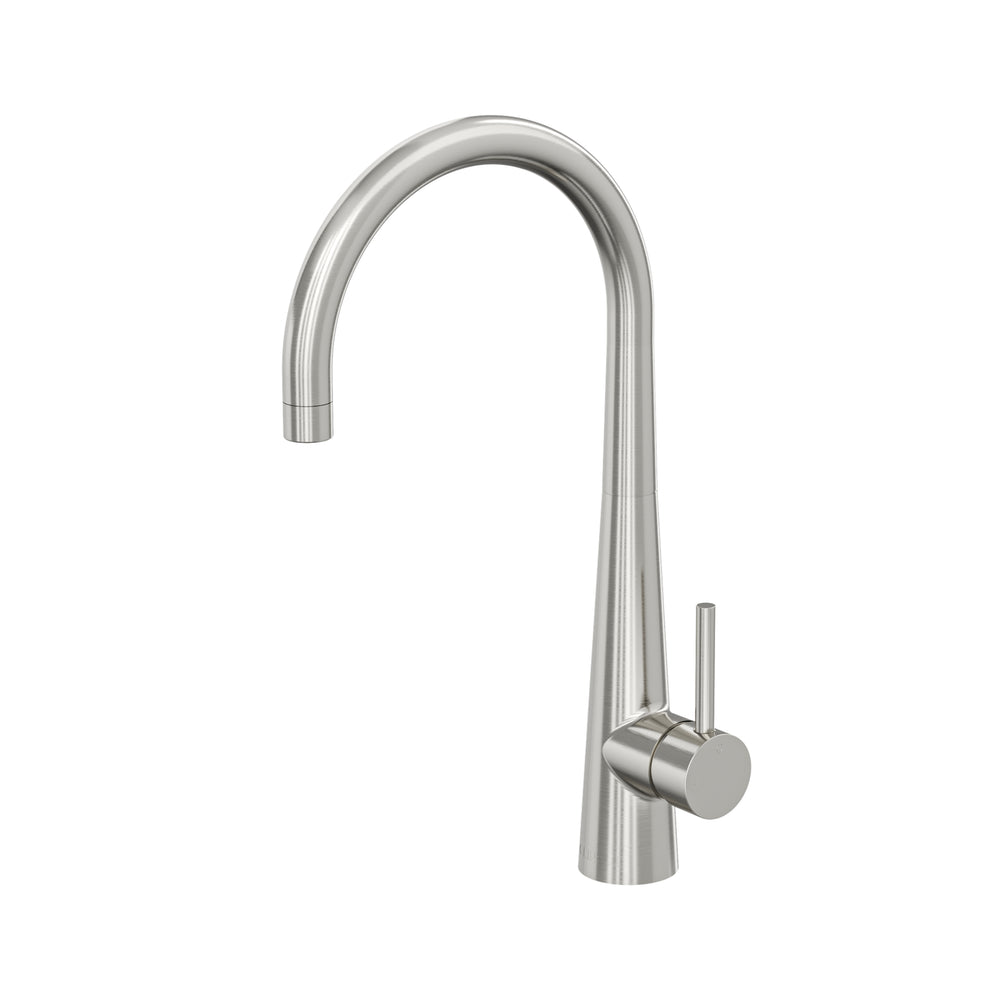 LINSOL KASHI SINK MIXER 410MM BRUSHED NICKEL