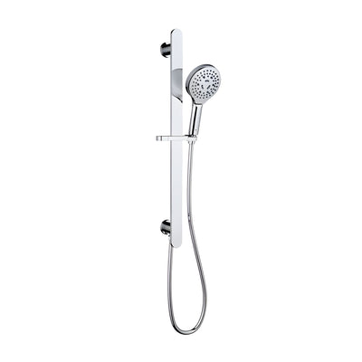 IKON KARA RAIL SHOWER WITH INTEGRATED WATER INLET CHROME