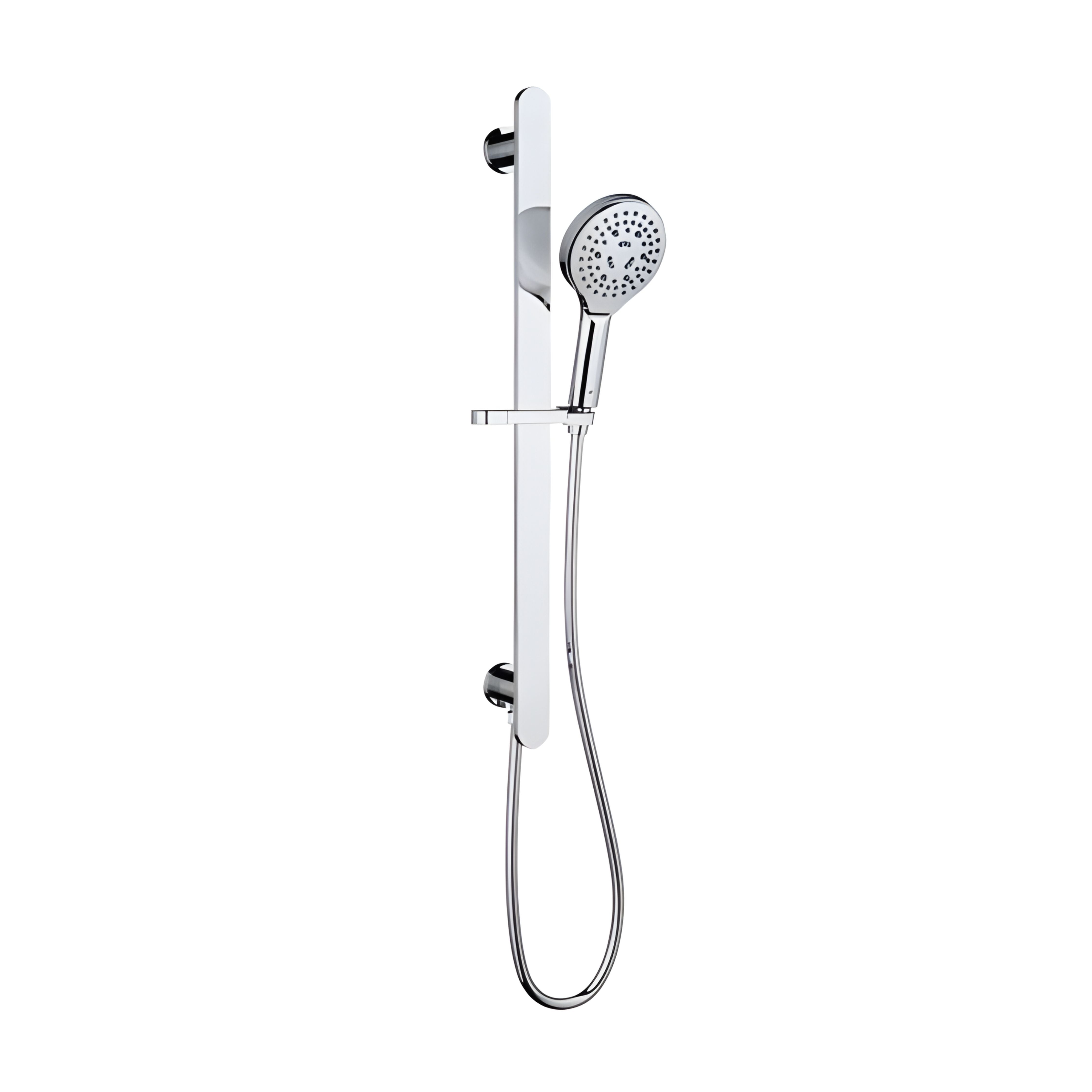 IKON KARA RAIL SHOWER WITH INTEGRATED WATER INLET CHROME