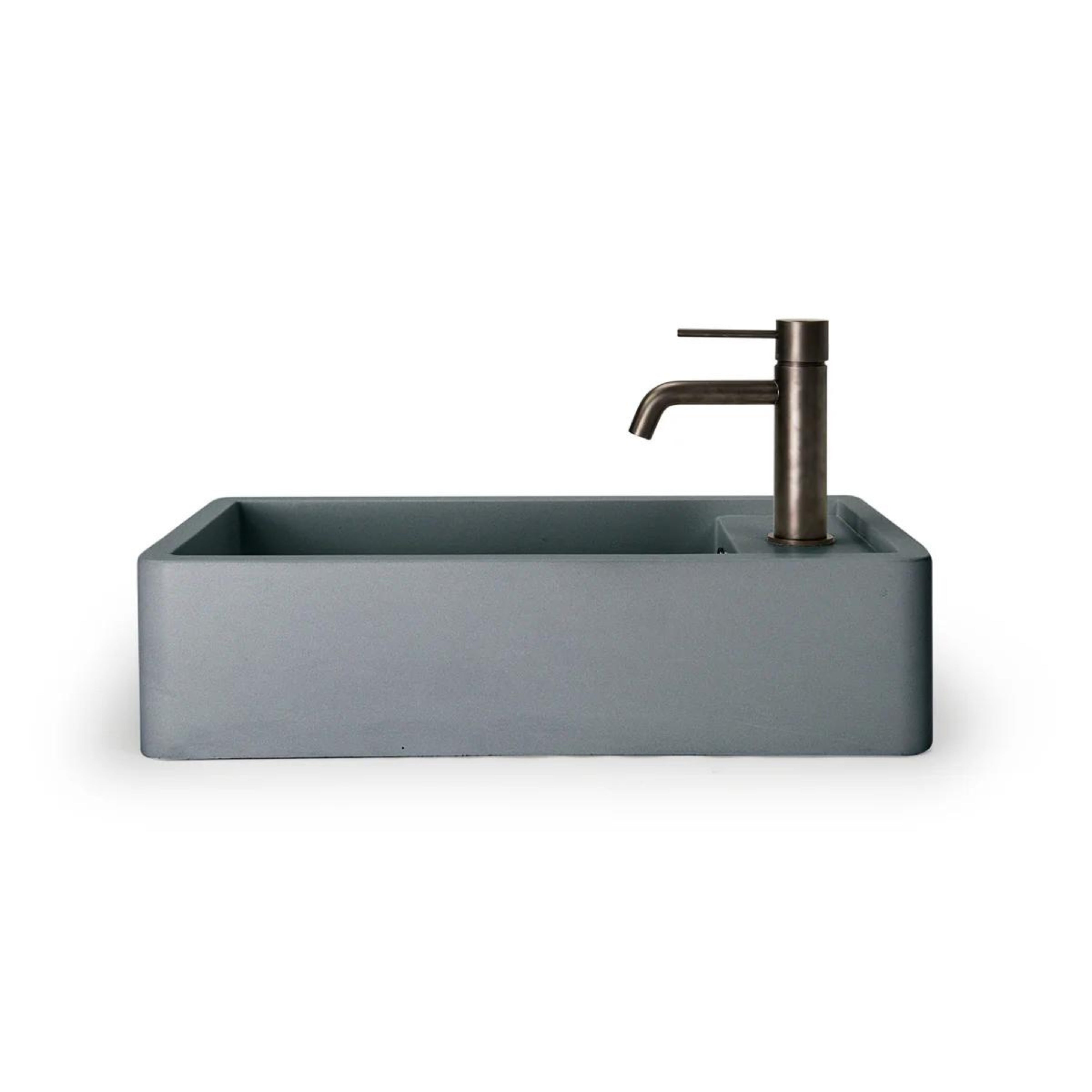 NOOD CO SHELF 01 ABOVE COUNTER / WALL HUNG BASIN COPAN BLUE 440MM