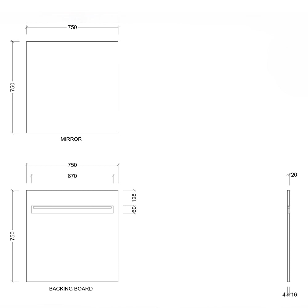 TIMBERLINE CALIFORNIA CUSTOM MIRROR (ALL SIZING)