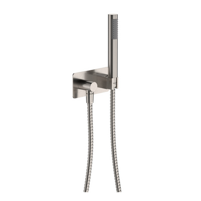 FIENZA ISABELLA RECTANGULAR PLATE HAND SHOWER BRUSHED NICKEL