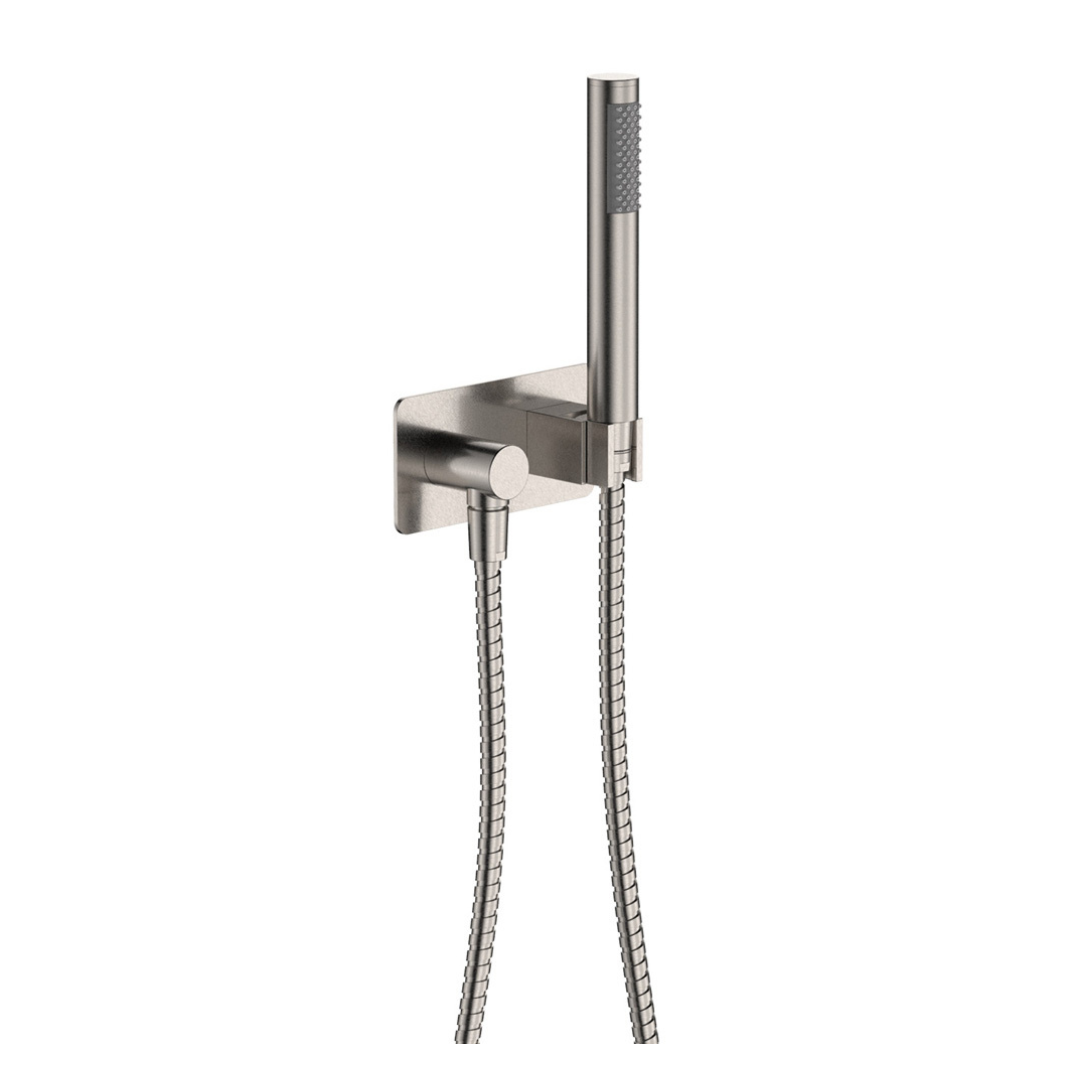 FIENZA ISABELLA RECTANGULAR PLATE HAND SHOWER BRUSHED NICKEL