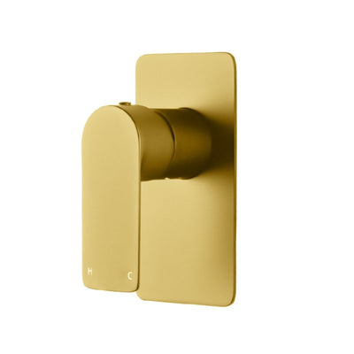 NORICO VOG WALL MIXER 150MM BRUSHED BRASS