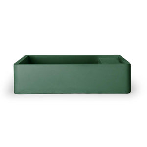 NOOD CO SHELF 01 ABOVE COUNTER / WALL HUNG BASIN TEAL 440MM